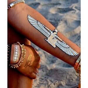 VANS Child Of Wild Flash Tattoos Temporary Metallic Tattoos 4 Sheets